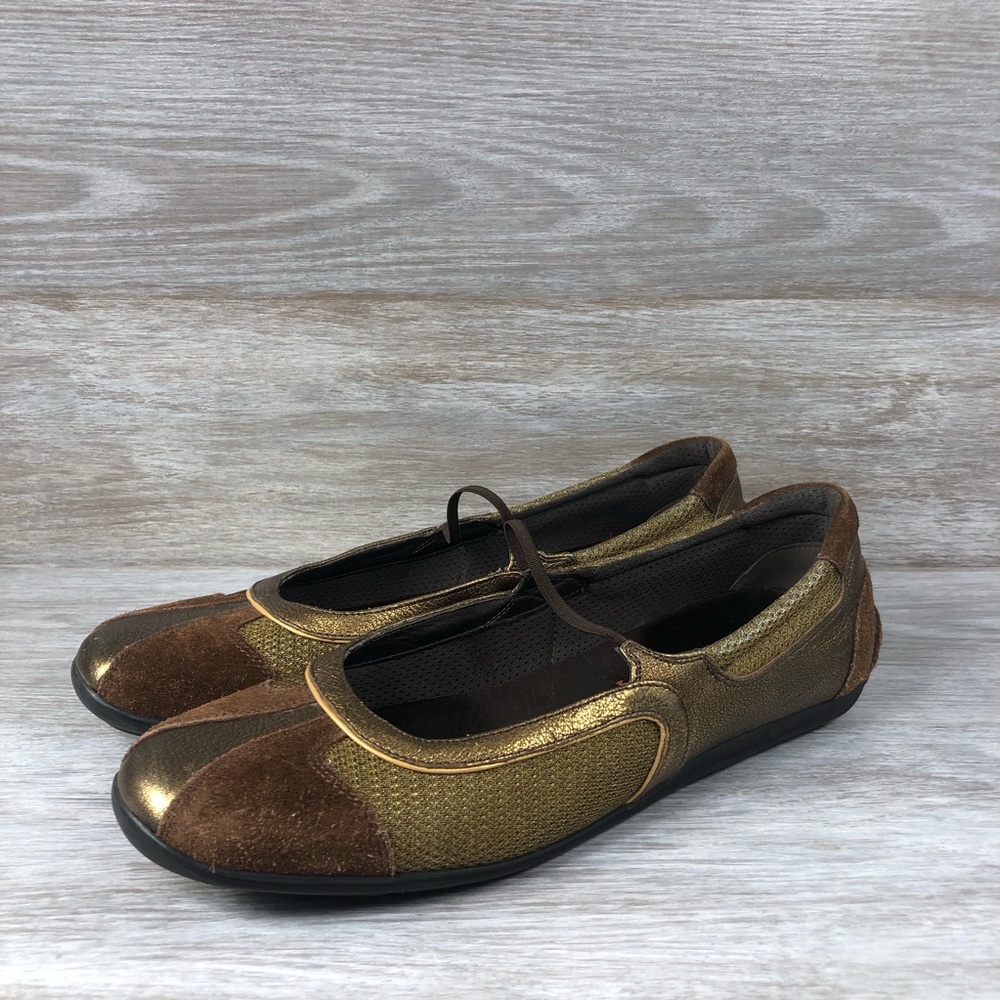Prada Leather Mary Jane Ballet Flats Size Eu 40